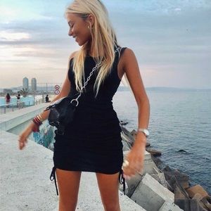 Tiger Mist Theo Dress Black Bodycon